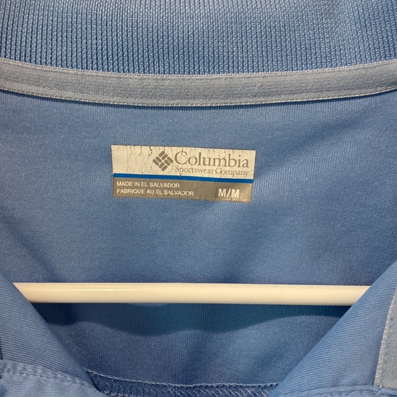 Columbia Blue Polo Shirt - Picture 2 of 6